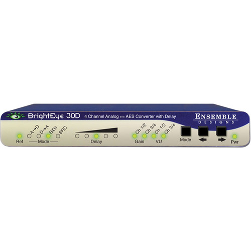 Ensemble Designs BrightEye 30-D Audio ADC and DAC Bi-Directional Converter with Delay