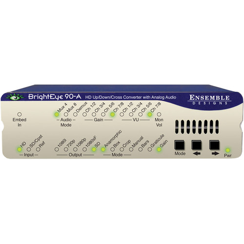 Ensemble Designs BrightEye 90-A HD Up- Down- Cross- & ARC-Converter with Analog Audio