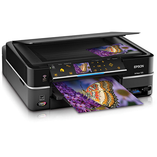 Epson Artisan 725 Wireless AllInOne Printer C11CA74201 B&H