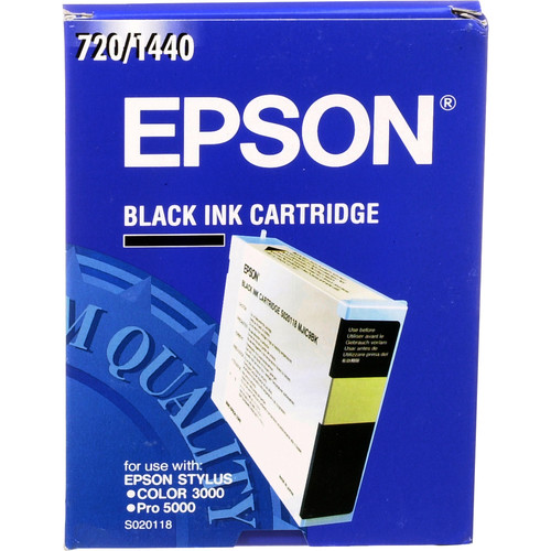 Epson S020118 Black Ink Cartridge S020118 B&H Photo Video