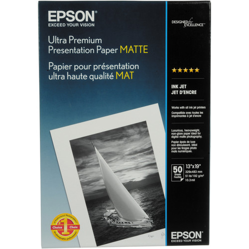 Epson Ultra Premium Presentation Paper Matte (13 x 19