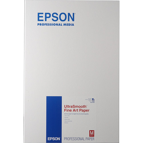 Epson UltraSmooth Fine Art Paper S041896 B&H Photo Video