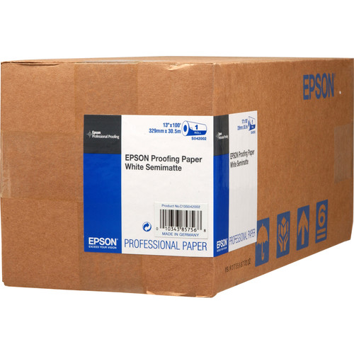 Epson Proofing White Semimatte Inkjet Paper (13