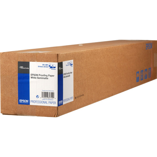 Epson Proofing White Semimatte Inkjet Paper (36