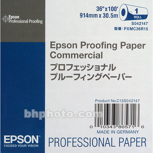 Epson Commercial Inkjet Proofing Paper (36