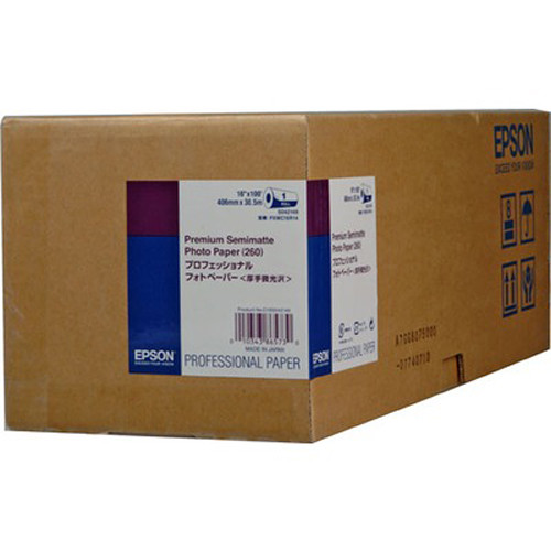 Epson Premium Semimatte Archival Photo Inkjet Paper (16