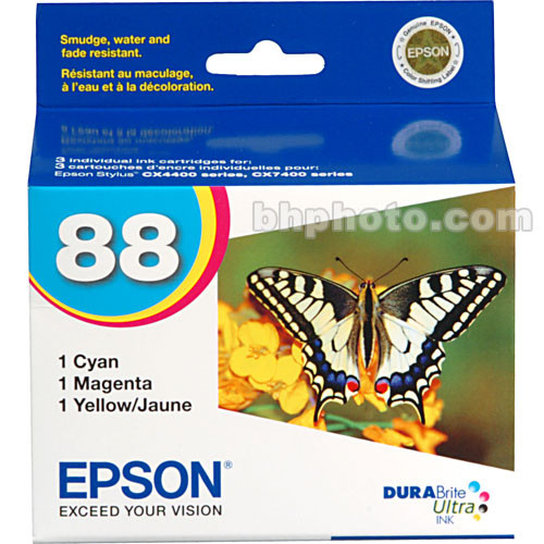 Epson 88 Multi-Pack Color DURABrite Ultra Ink Cartridges