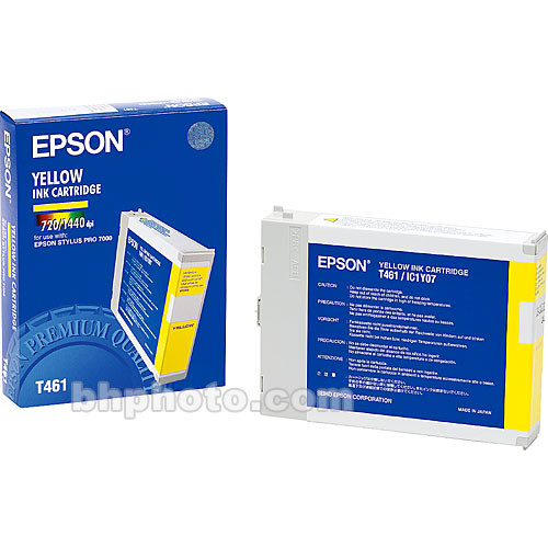 Epson Yellow Cartridge T461011 B&H Photo Video
