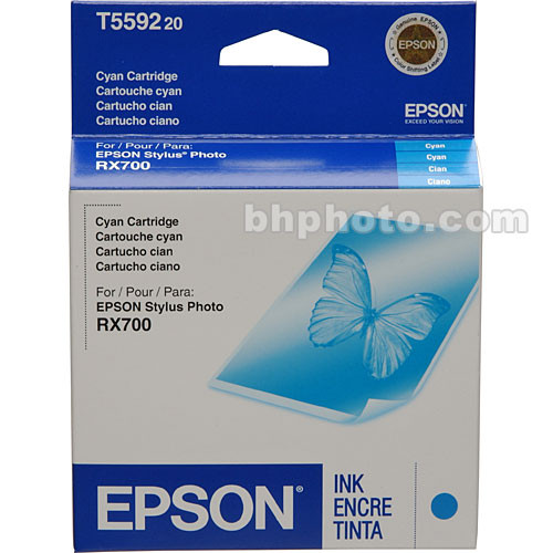 Epson Cyan Ink Cartridge T559220 B&H Photo Video