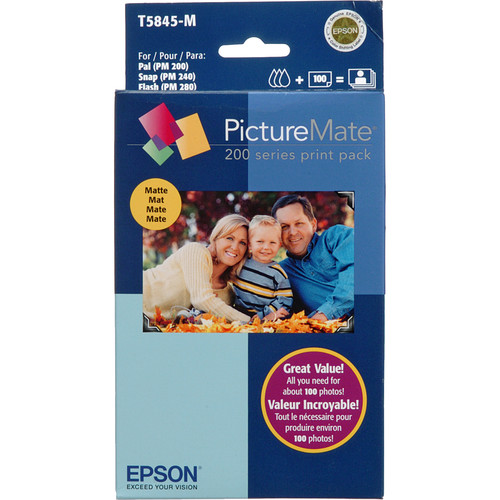 Epson PictureMate 200-Series Matte Print