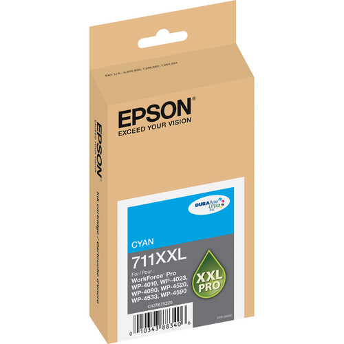 Epson 711XXL Cyan Ink Cartridge