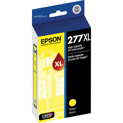 Epson 277XL High-Capacity Yellow Ink Cartridge T277XL420-S B&H