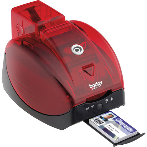 Evolis BDG101FRU Badgy Desktop Plastic Card Printer BDG101FRU