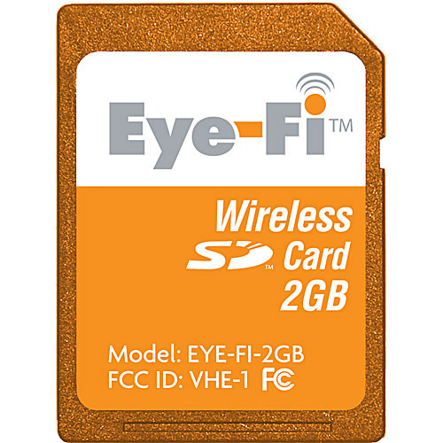 eye fi card not connecting to wifi