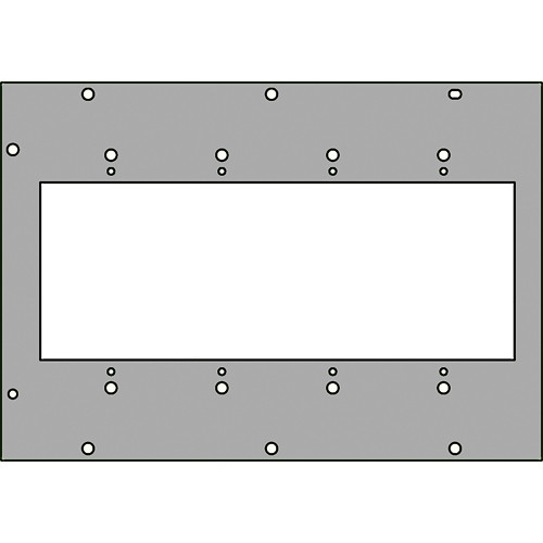 FSR FL-1500-4GP 4-Gang Large Plate