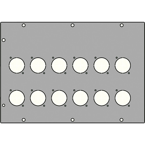 FSR FL-1500-X12P 12 XLR Large Plate