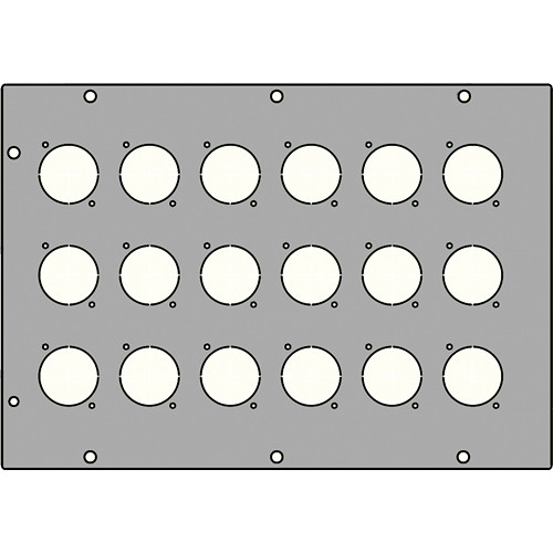 FSR FL-1500-X18P 18 XLR Large Plate