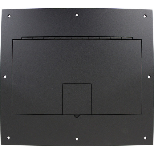 FSR FL-600P-BLK-C (No Flange) With Hinged Door in Black Sandtex