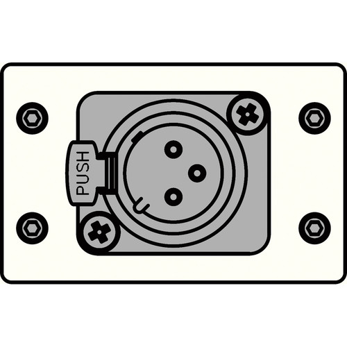 FSR IPS-A611D-WHT IPS Audio Insert (White)