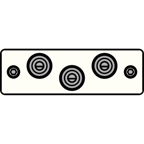 FSR IPS-AV230S-WHT IPS Audio/Video Insert (White)