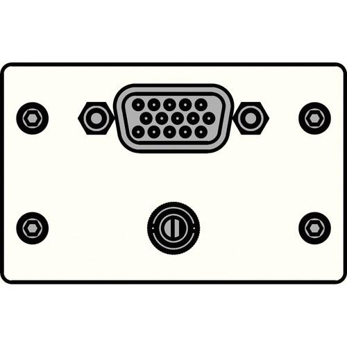 FSR IPS-AV921D-WHT IPS Audio/Video Insert (White)