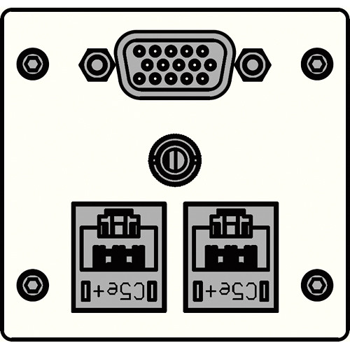FSR IPS-AVC940T-WHT IPS Audio/Video Insert (White)