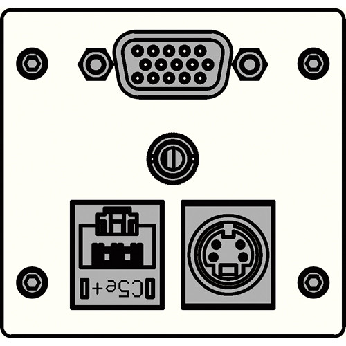 FSR IPS-AVC942T-WHT IPS Audio/Video Insert (White)