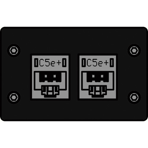FSR IPS-D720D-BLK IPS Voice/Data Insert (Black)