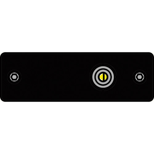 FSR IPS-V210S-BLK RCA (YEL) to Solder Cup Insert Plate (Black)