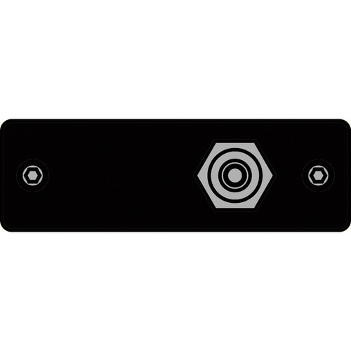 FSR IPS-V211S-BLK RCA (YEL) to RCA Bulkhead Insert Plate (Black)