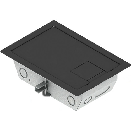 FSR RFL3-Q1G-SLBLK Carpet Trim Cover- Solid Door- 3.25