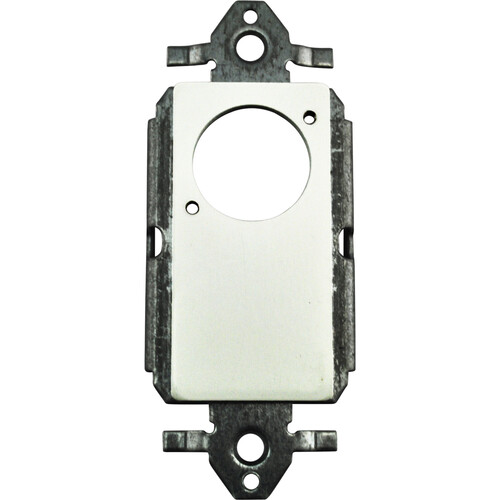 FSR SS-P1XLR-WHT Decora Insert with Neutrik D-Hole (White)