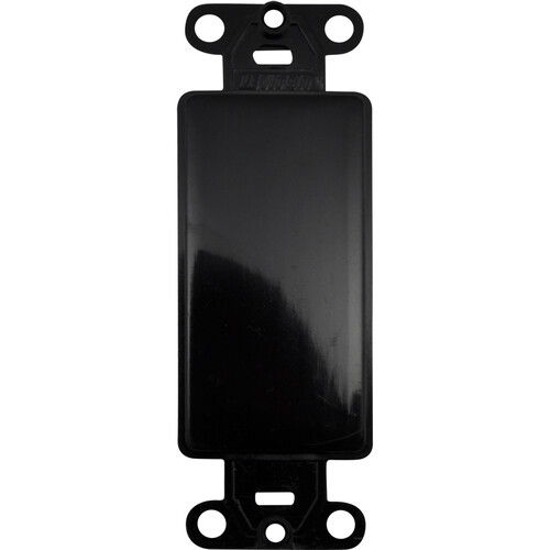 FSR SS-PBLNK-BLK Blank Plate (Black)