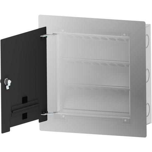 FSR WB-X2-CVR-BLK Flush-Mounted Locking Cover (Black)