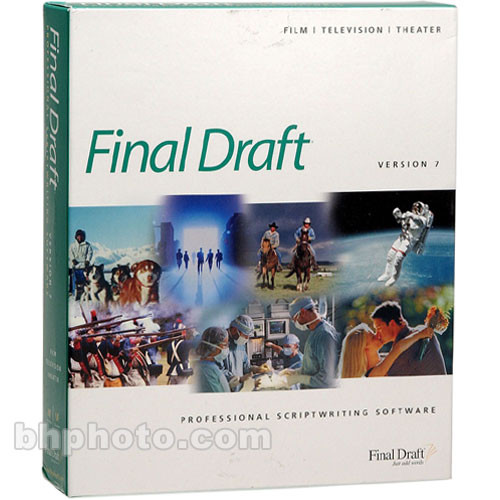final draft script writing software free download