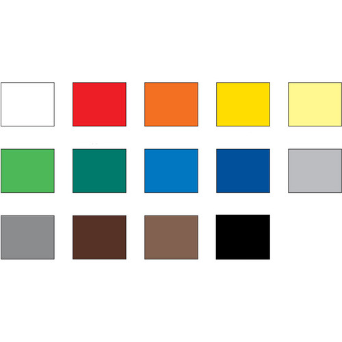 Foba TT Plast Reference Color Chart (51 x 40") F-F6300