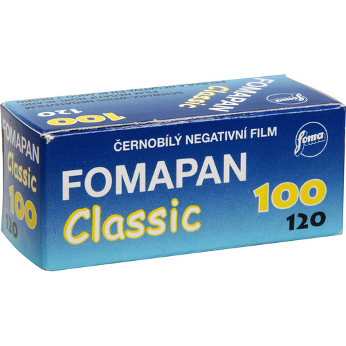 Foma Fomapan 100 Classic Black and White Negative Film (120 Roll Film)
