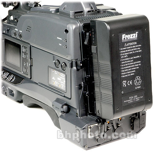 Frezzi 100WH Lithium-Ion Battery w/ Meter for Anton Bauer Mount FLB-100