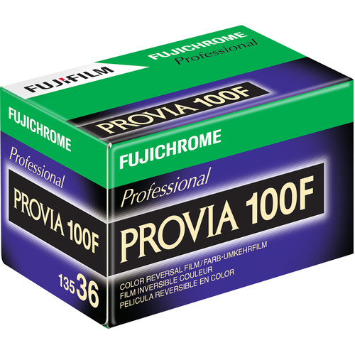 FUJIFILM Fujichrome Provia 100F Professional RDP-III Color Transparency Film (35mm Roll Film 36 Exposures)