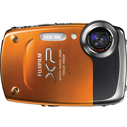 FUJIFILM Finepix XP20 Digital Camera (Orange) 16124810 B&H Photo