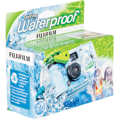 FUJIFILM Quicksnap 800 Waterproof 35mm Disposable Camera 7025227