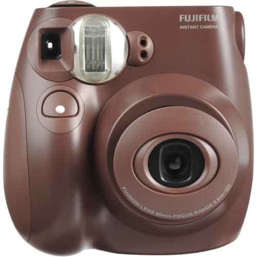 FUJIFILM instax mini 7S Instant Film Camera (Choco) FUIM7SCC B&H