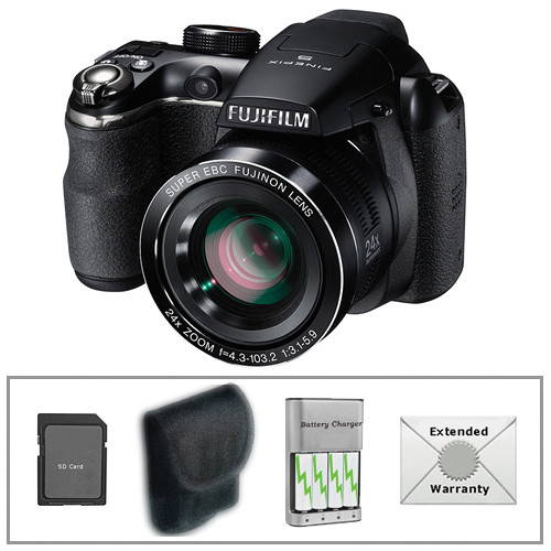 FUJIFILM FinePix S4200 Digital Camera with Deluxe Accessory Kit