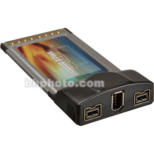 GGI 3Port Combo FireWire800/400 Cardbus (PCMCIA) WBT7080 B&H