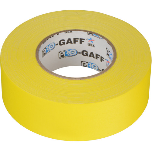 protapes pro gaffer tape 2 x 55 yd black