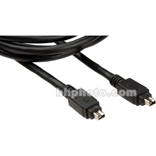 General Brand FireWire 4-pin to 4-pin DV Cable - 9 ft