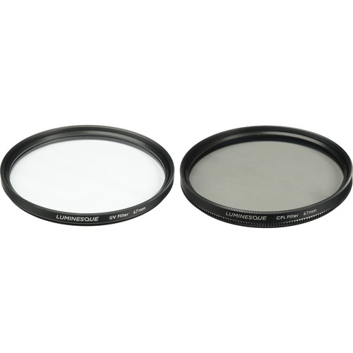Luminesque 67mm UV and Circular Polarizer Multi Coated Pro Filter Kit
