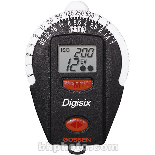 Gossen Digisix Ultra Compact Lightmeter GO 4006 B&H Photo Video