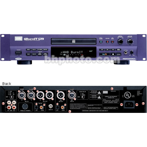 Hhb Cdr0 Burnit Plus Cd Recorder Cdr0plus B H Photo Video