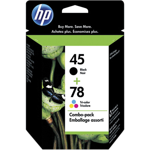 HP 45/78 ComboPack Inkjet Print Cartridges C8788FN140 B&H